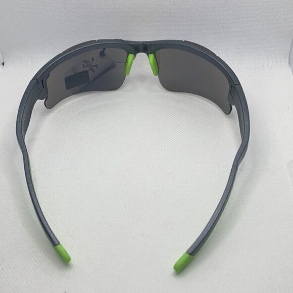 X-Loop Mens Wrap Around Semi Rimless Mirrored Lens - Picture 4 of 4